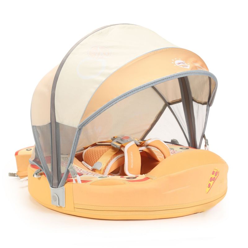 FoarmCore™ Baby Float Pizza with 3D UPF 50+ Sun Canopy