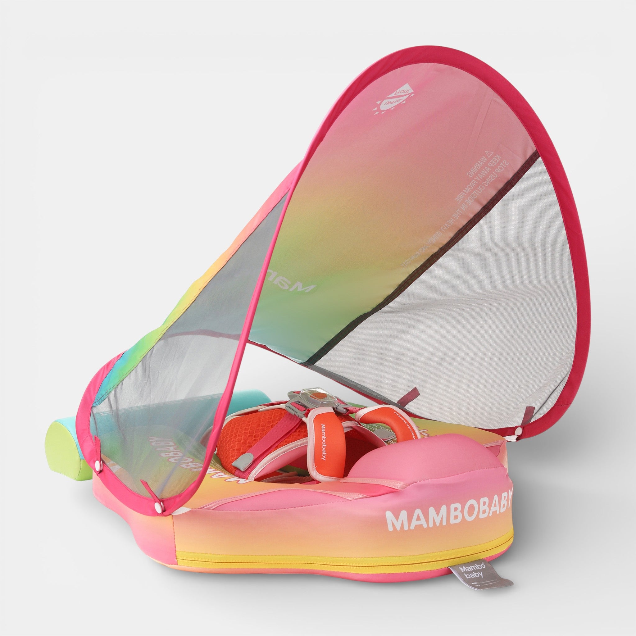 FoamCore™ Waterproof Deluxe Baby Float Gradient - Sunset Splash