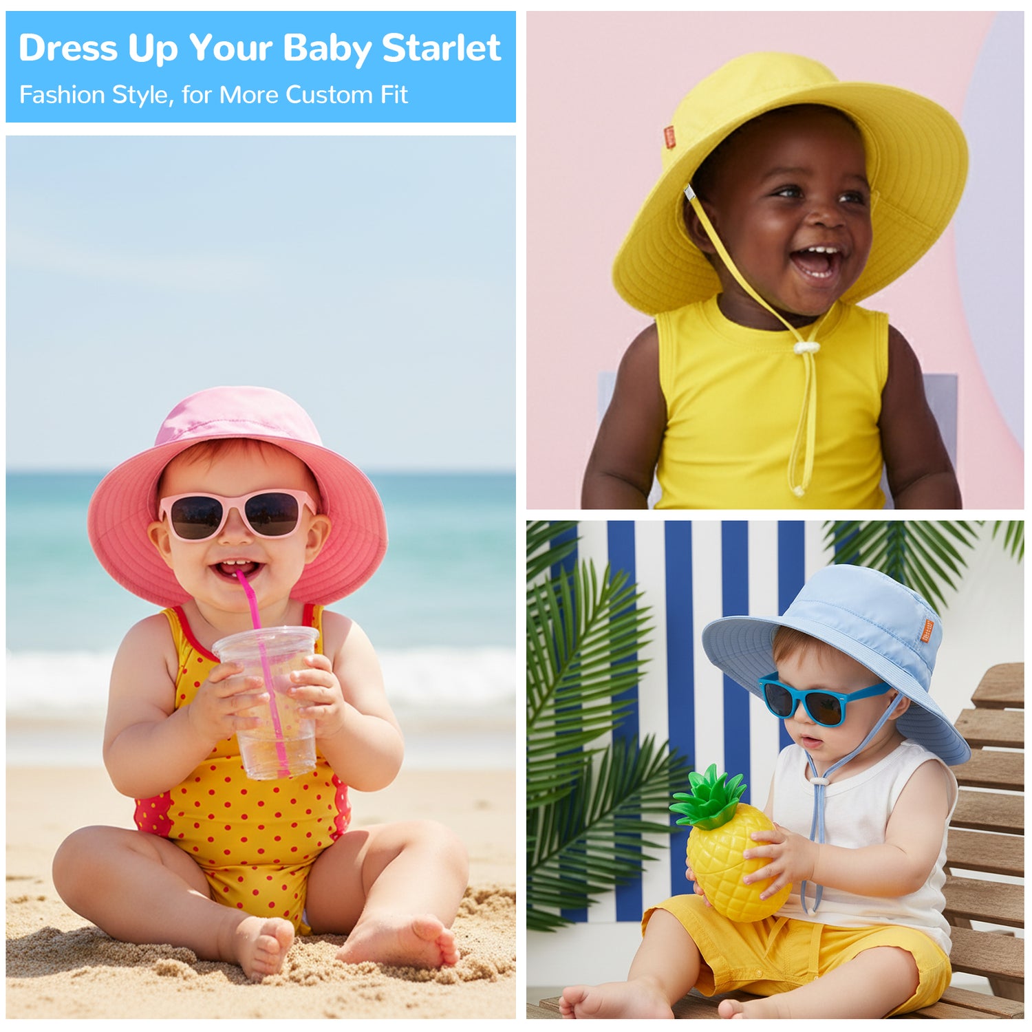 PackNest Sun Hat - Pink