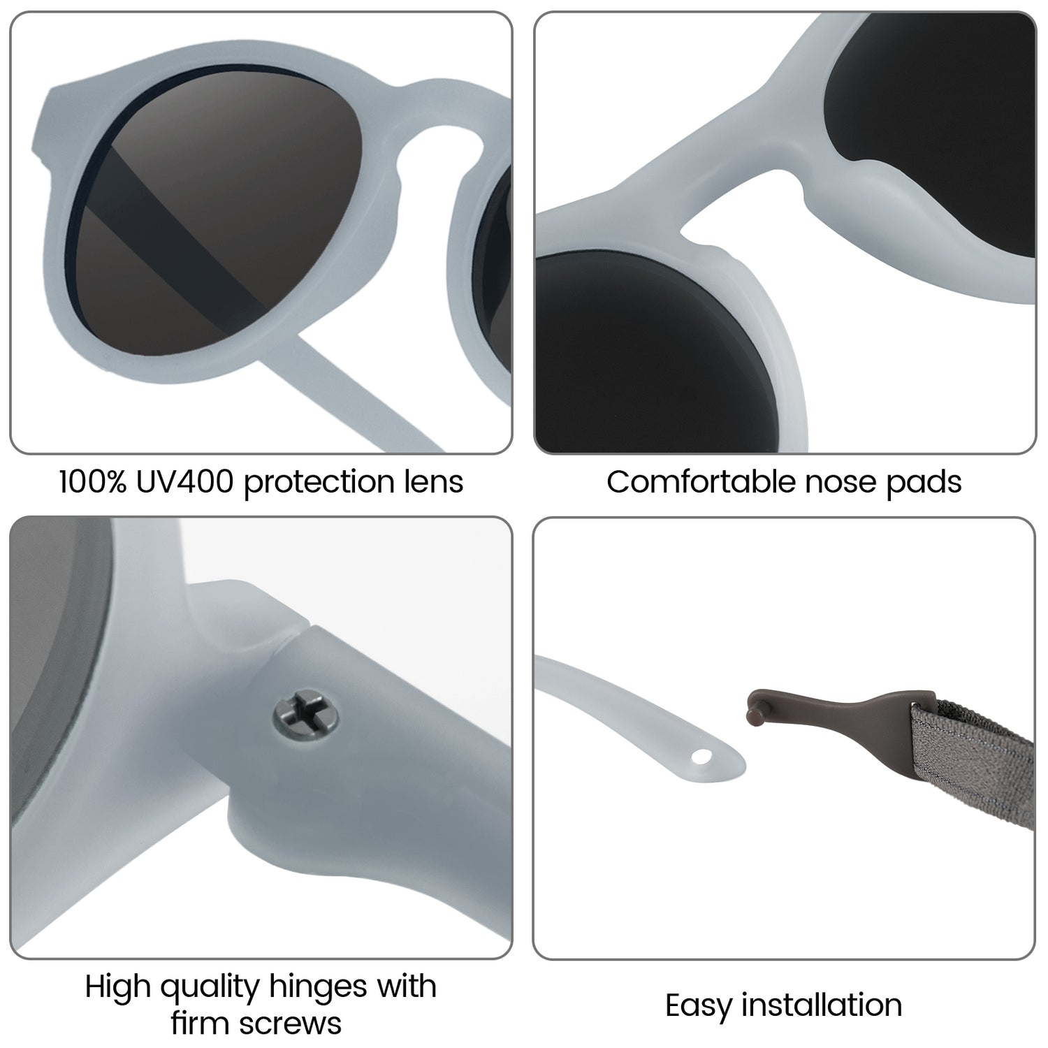 Pebble ColorShift™ - Grey Frame