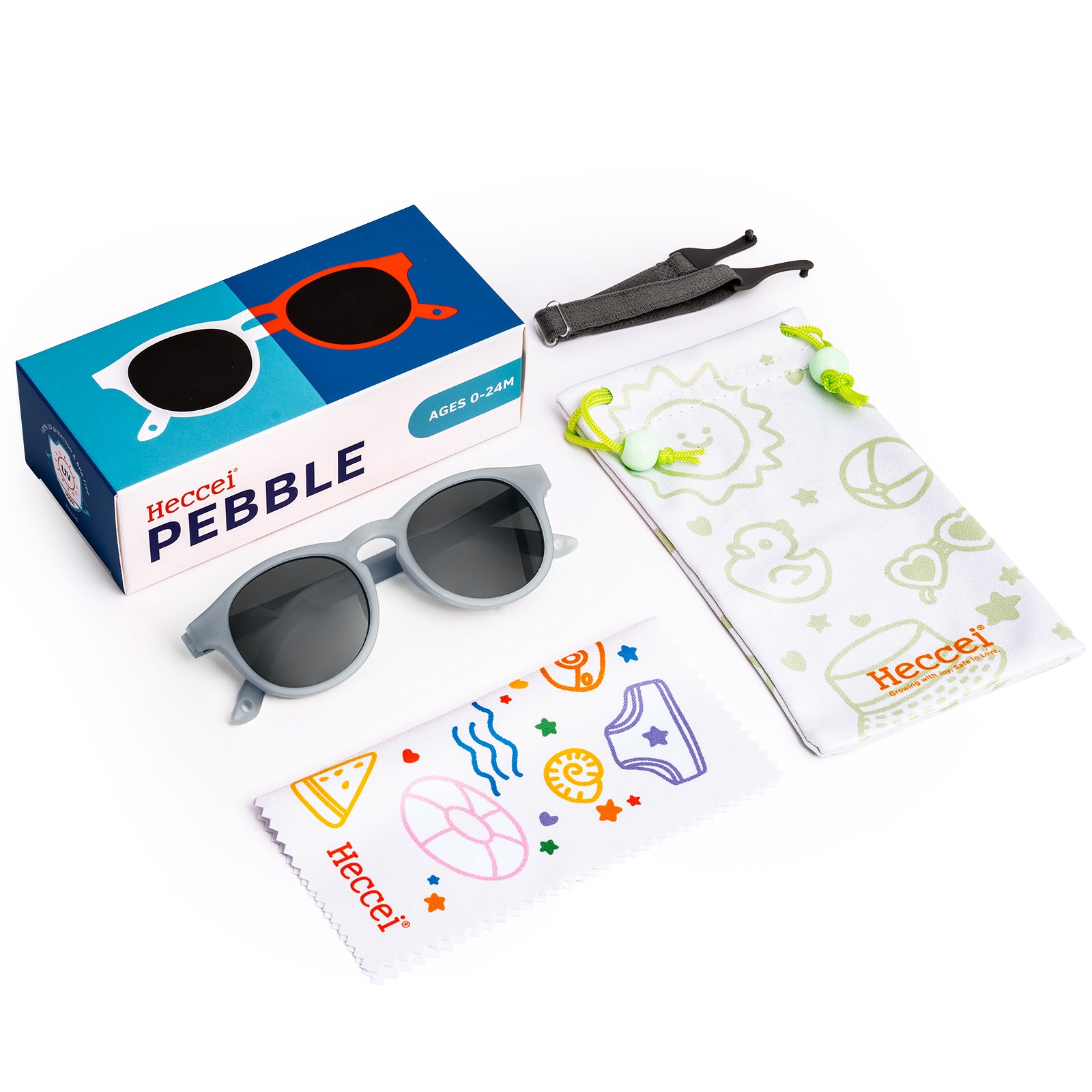 Pebble ColorShift™ - Grey Frame