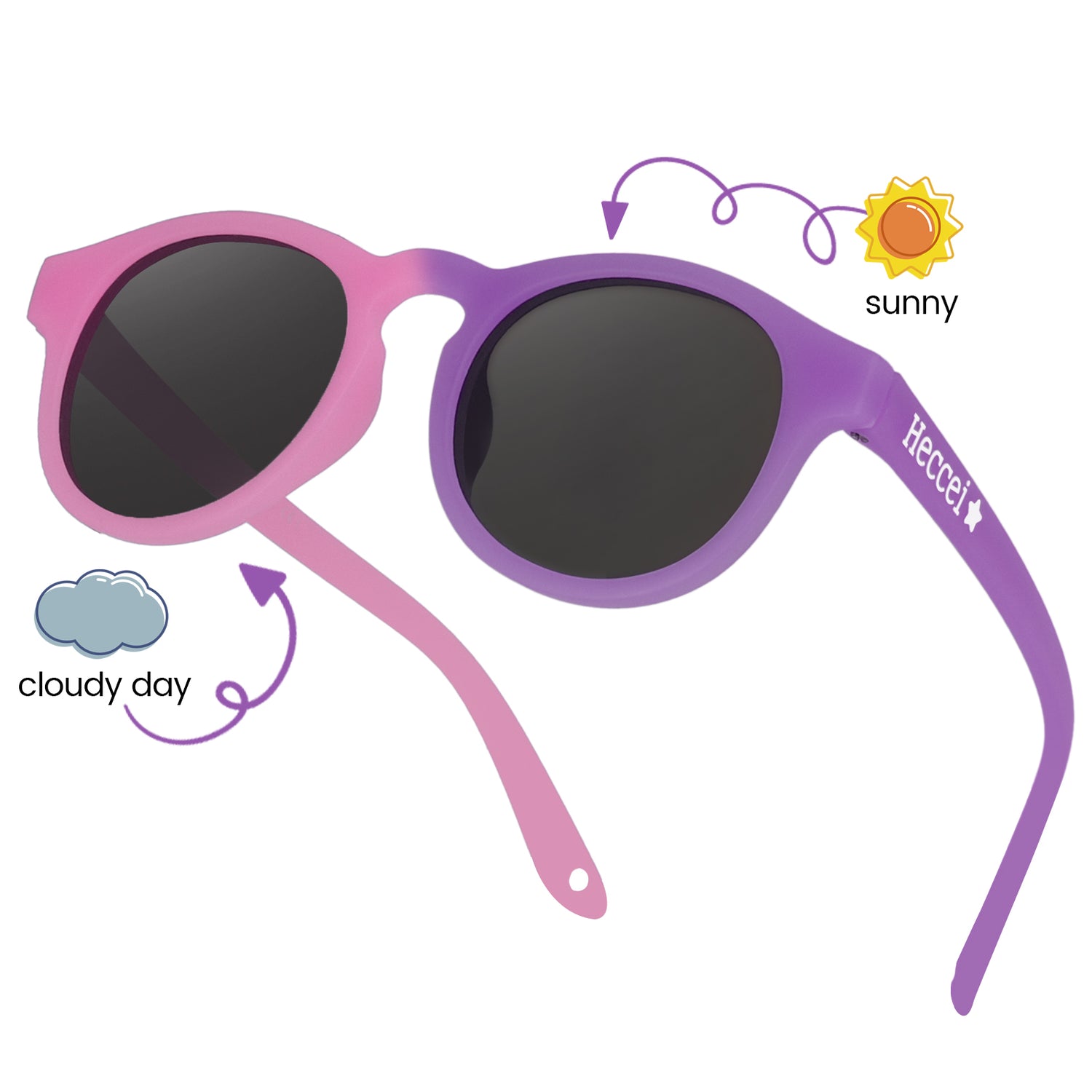 Pebble ColorShift™ - Pink Frame