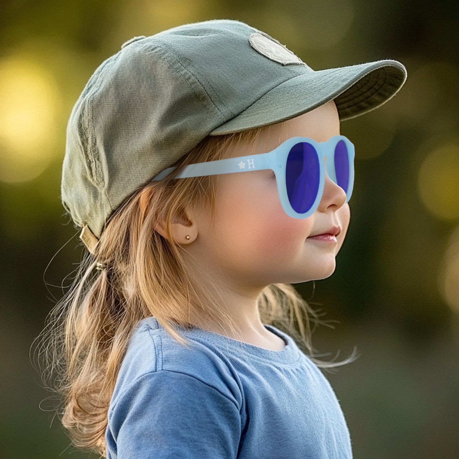 Pebble ColorShift™ - Mirrored Blue Frame