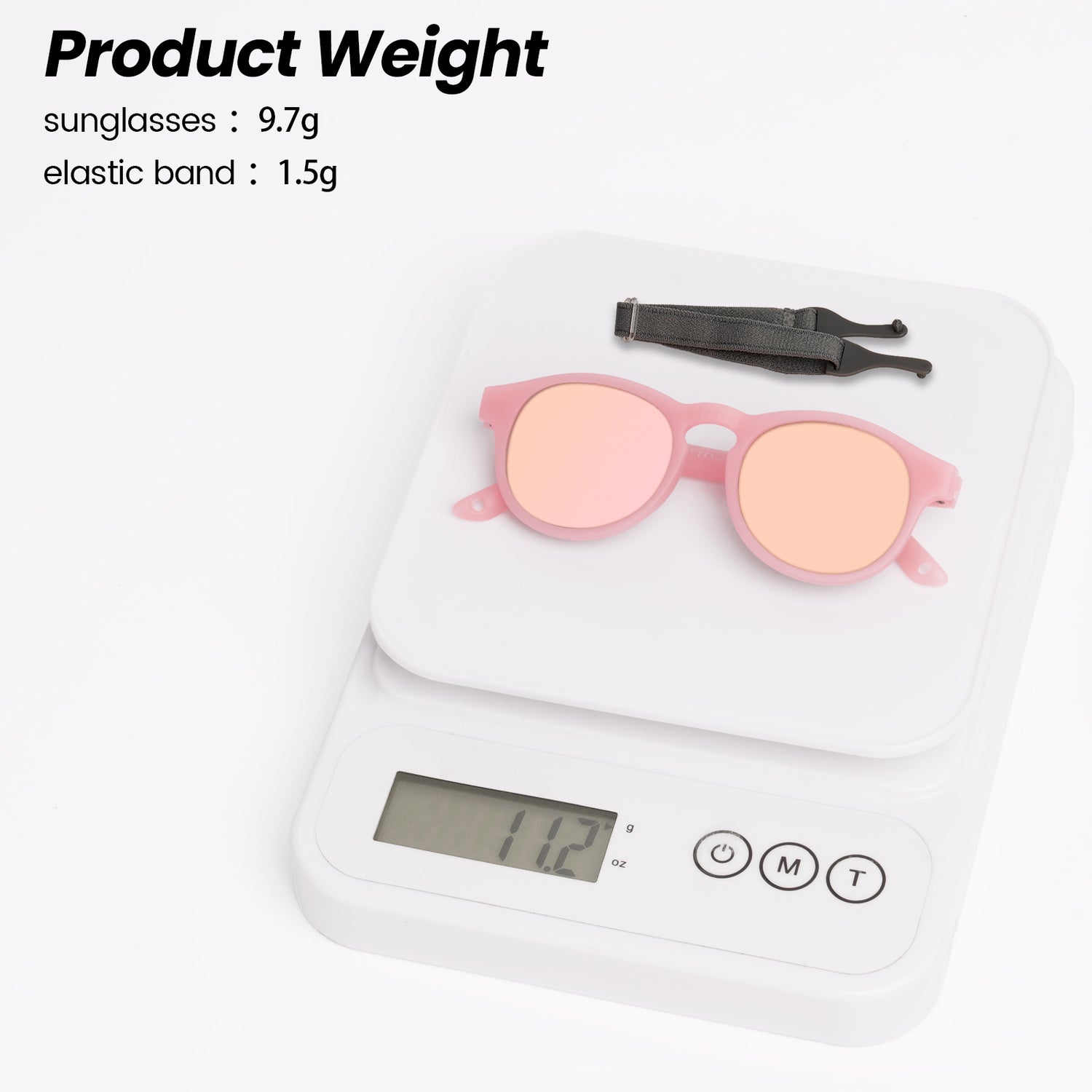 Pebble ColorShift™  - Mirrored Pink Frame