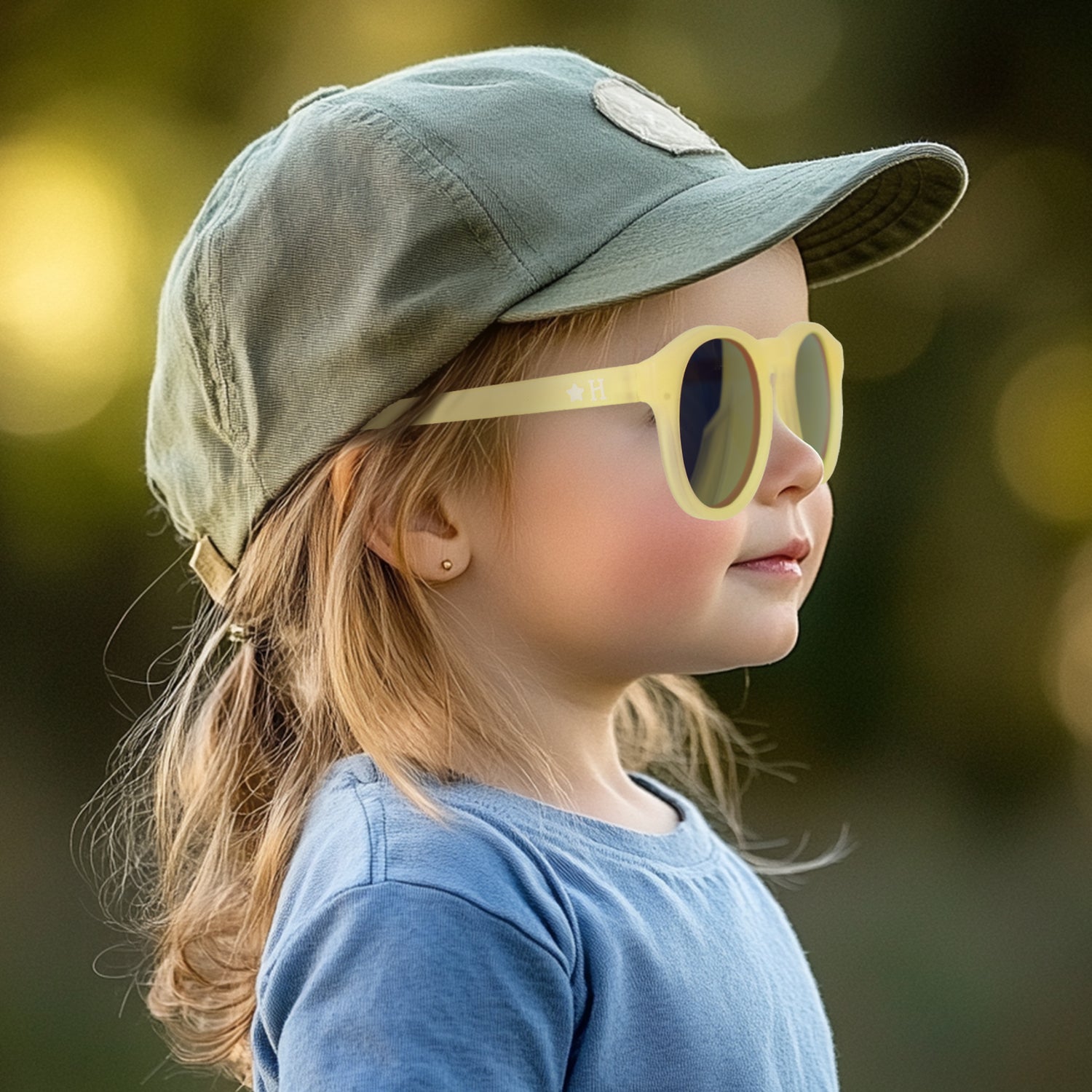 Pebble ColorShift™ - Mirrored Yellow Frame