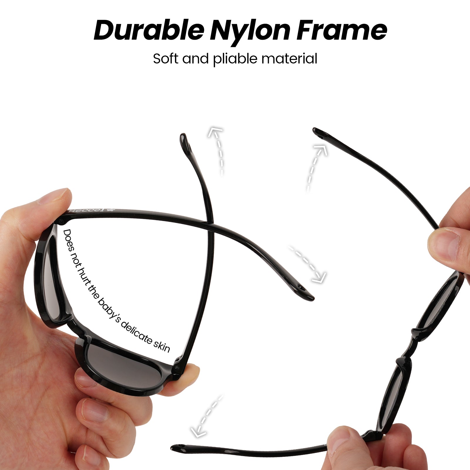 Pebble ColorShift™ - Mirrored Black Frame