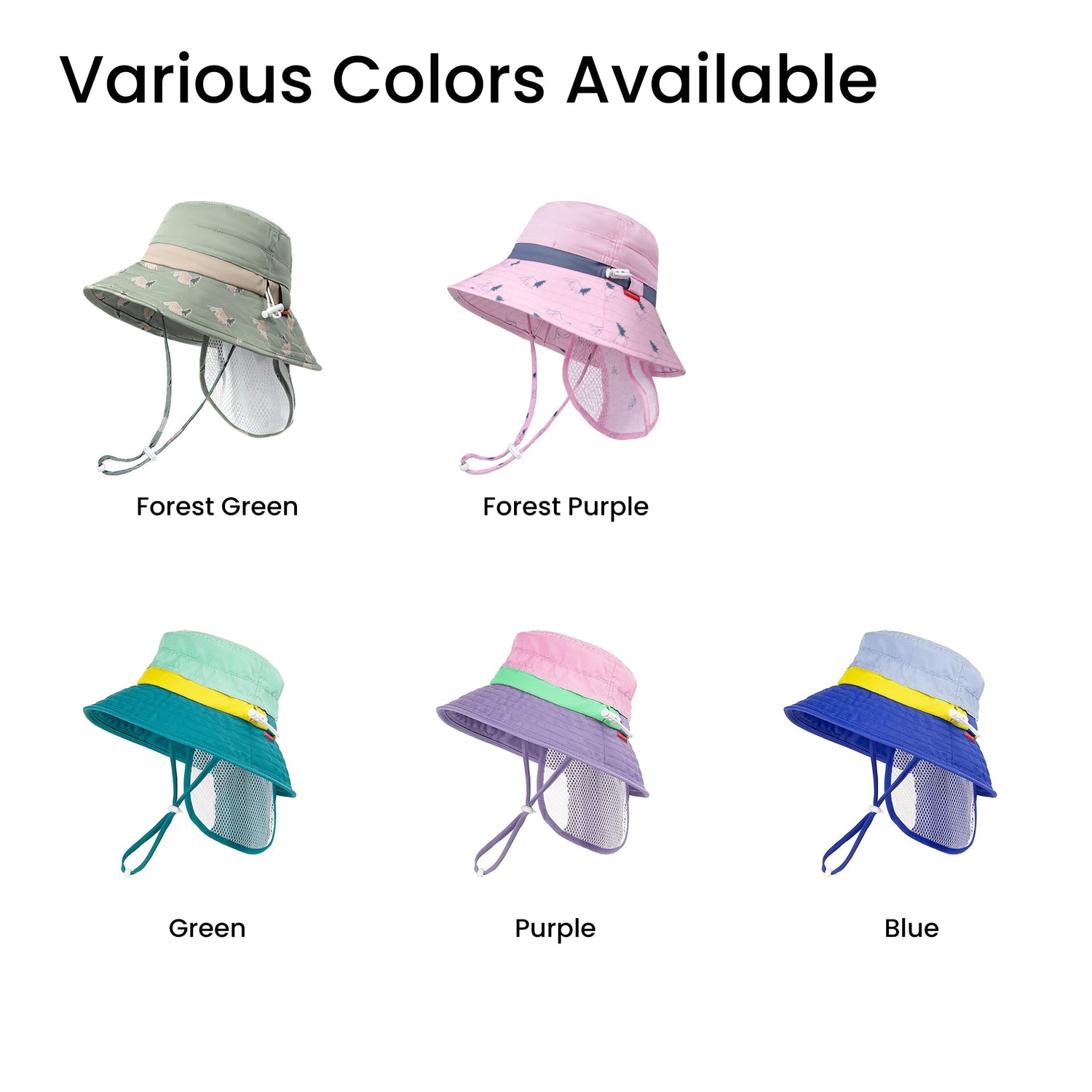 SkyCandy Sun Hat - Forest Green