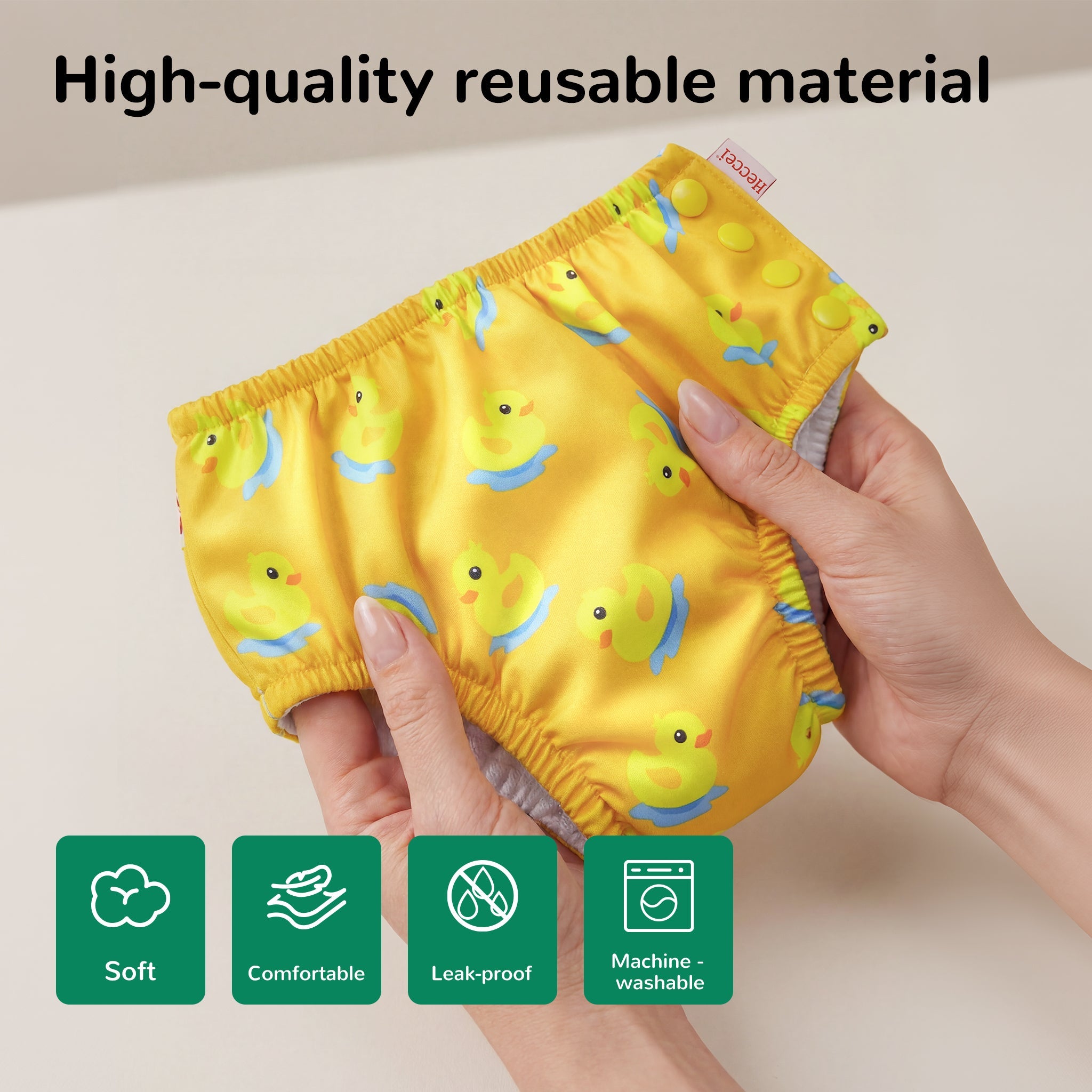 Reusable Swim Diaper - Duck