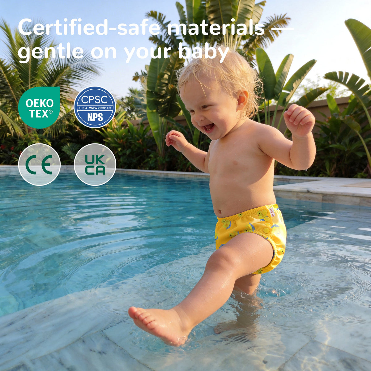 Reusable Swim Diaper - Duck