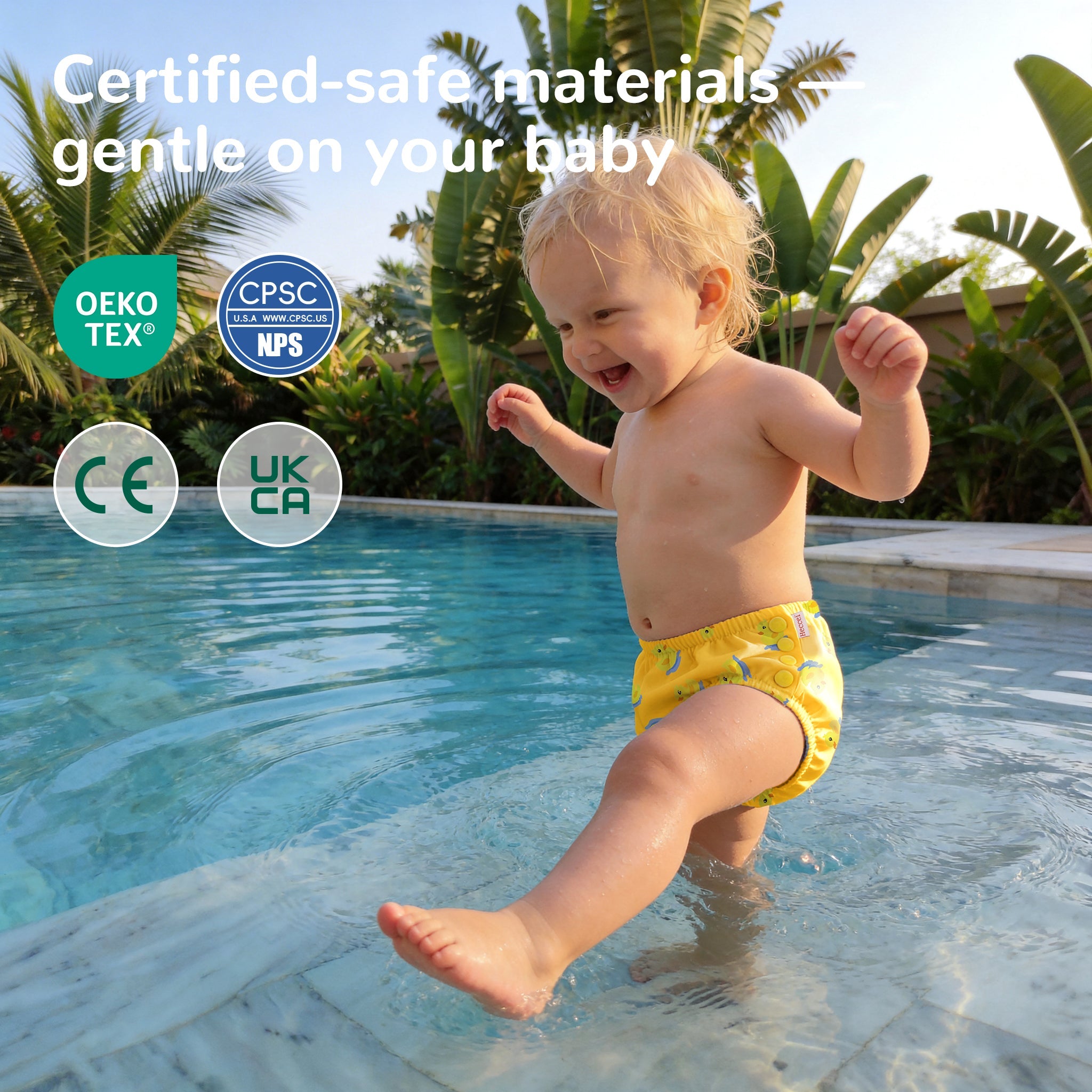 Reusable Swim Diaper - Duck