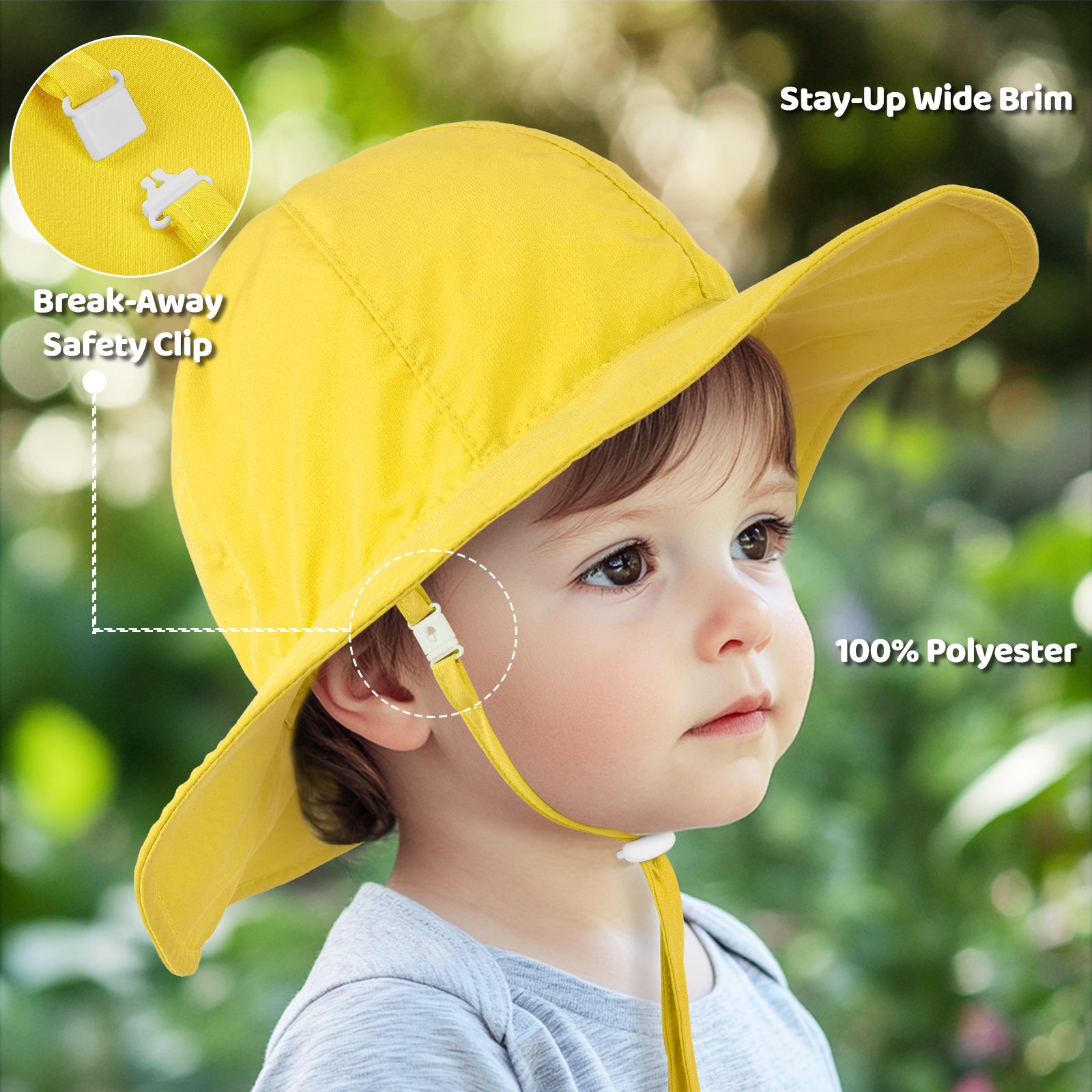 DryShade WhaleFold™ Baby Sun Hat