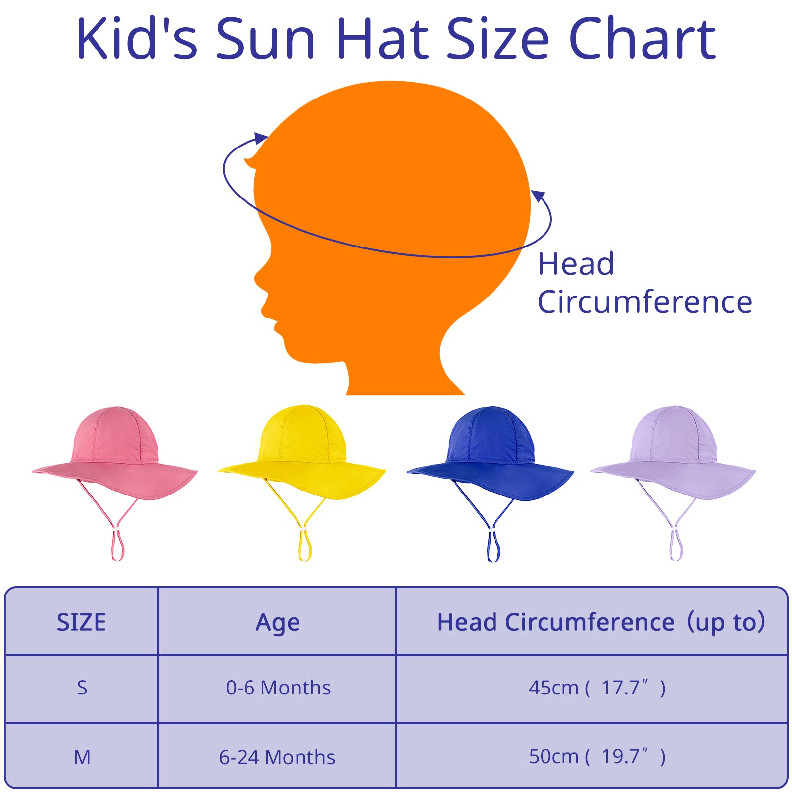 WhaleFold™ Baby Sun Hat - Pink