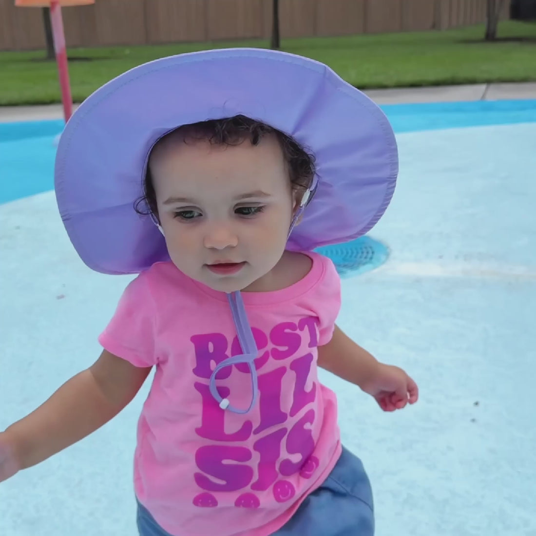WhaleFold™ Baby Sun Hat - Purple