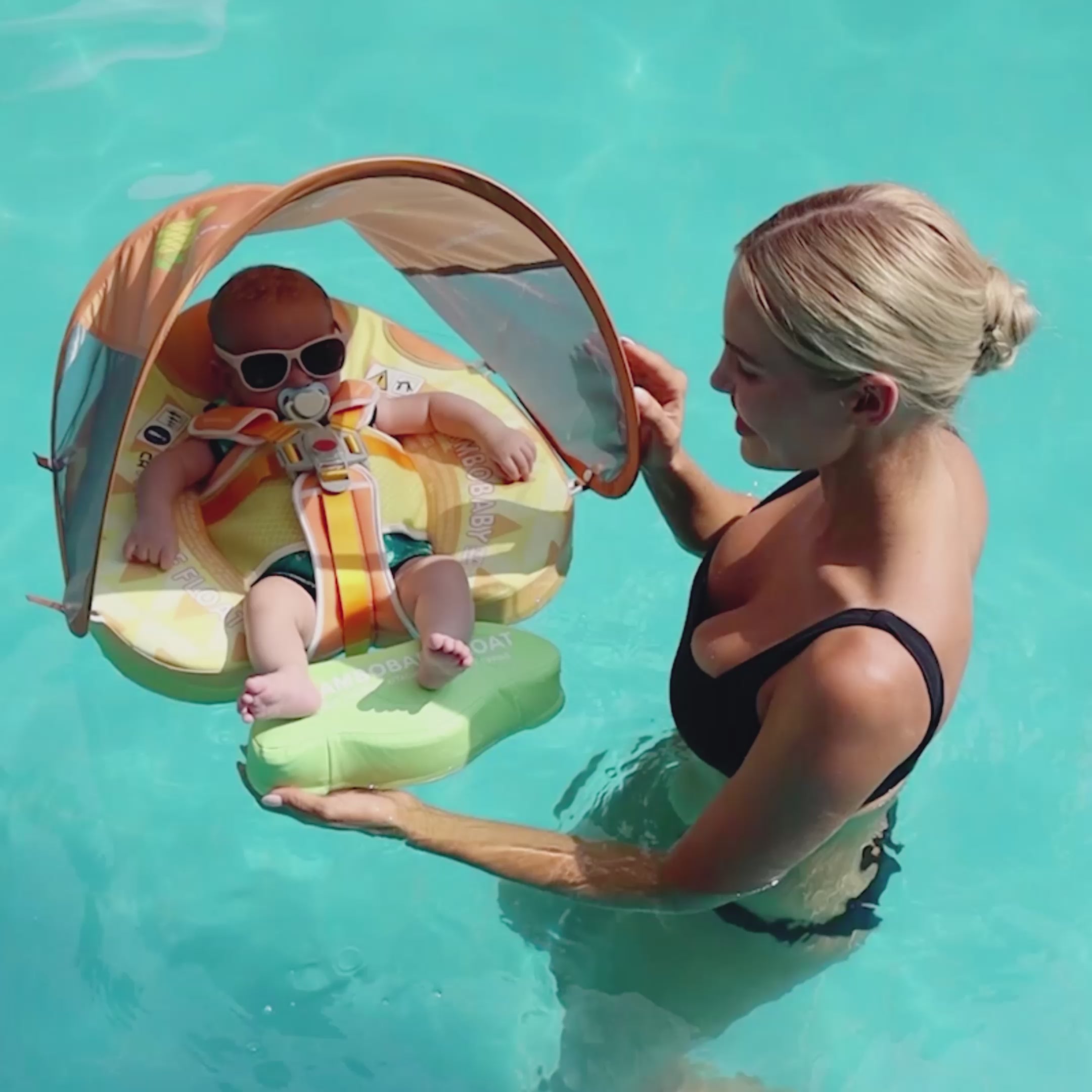 FoamCore™ Fruit Series Baby Float Pineapple - Yellow