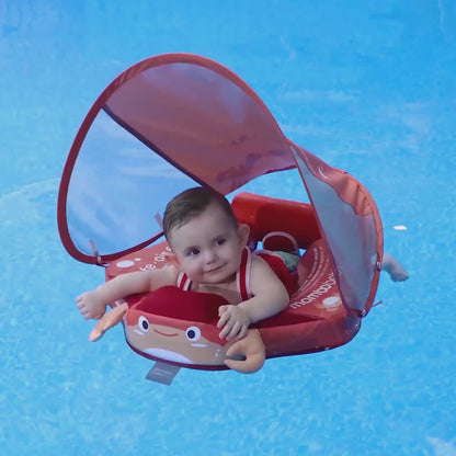 FoamCore™ Waterproof Deluxe Baby Float Crab - Red