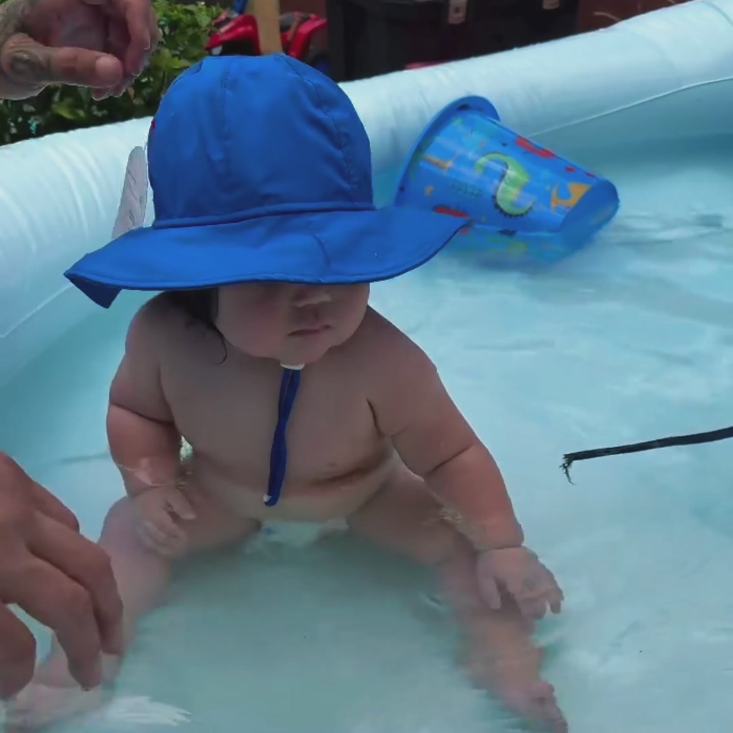 WhaleFold™ Baby Sun Hat - Yellow