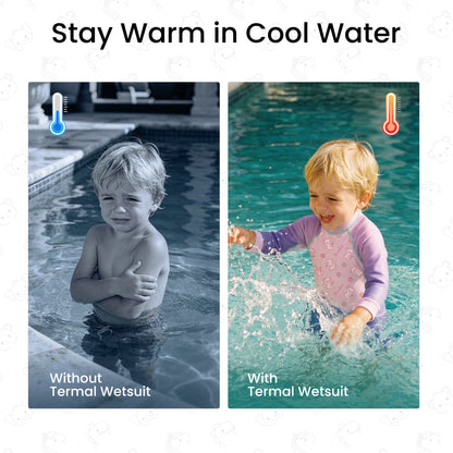 Baby Swim Wetsuit - Hecceibear Purple