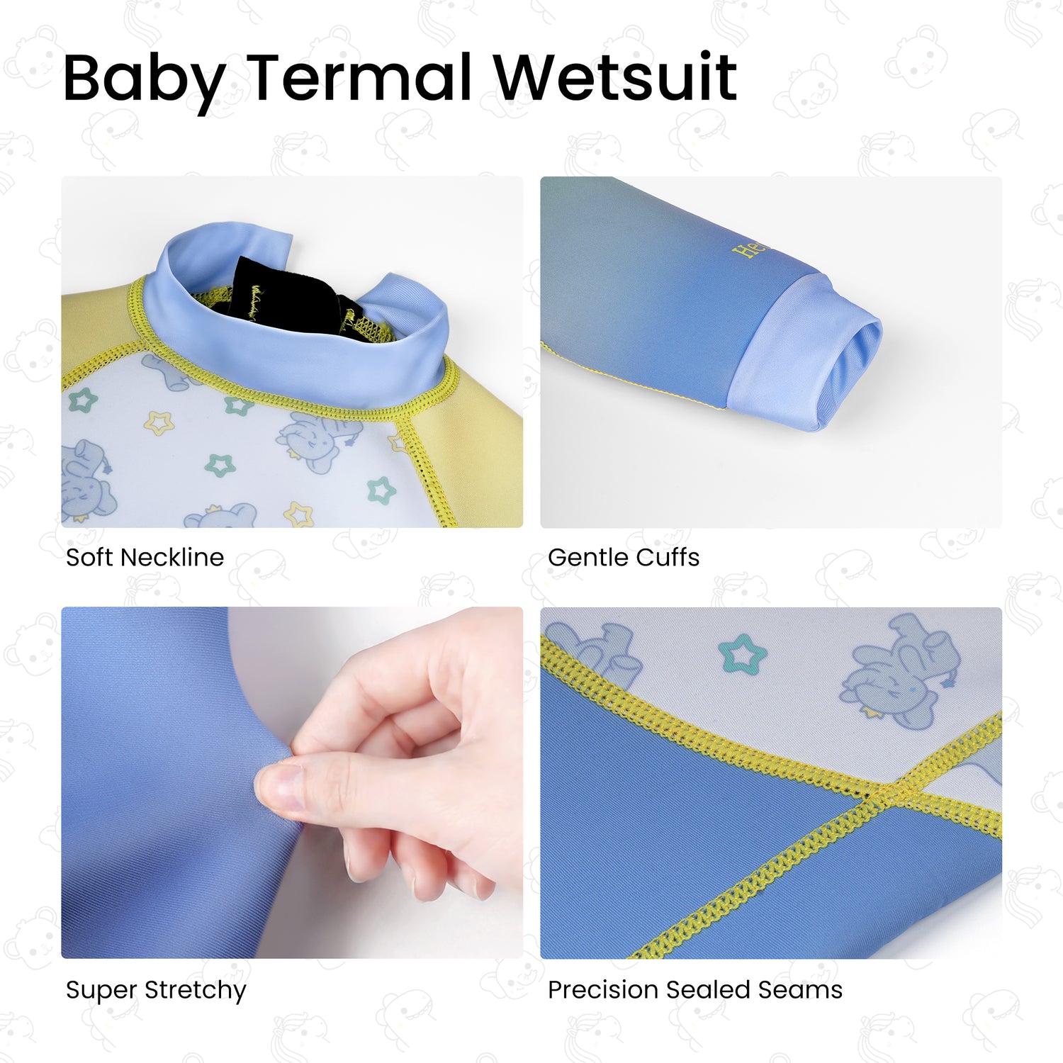 Baby Swim Wetsuit - Snackyphant