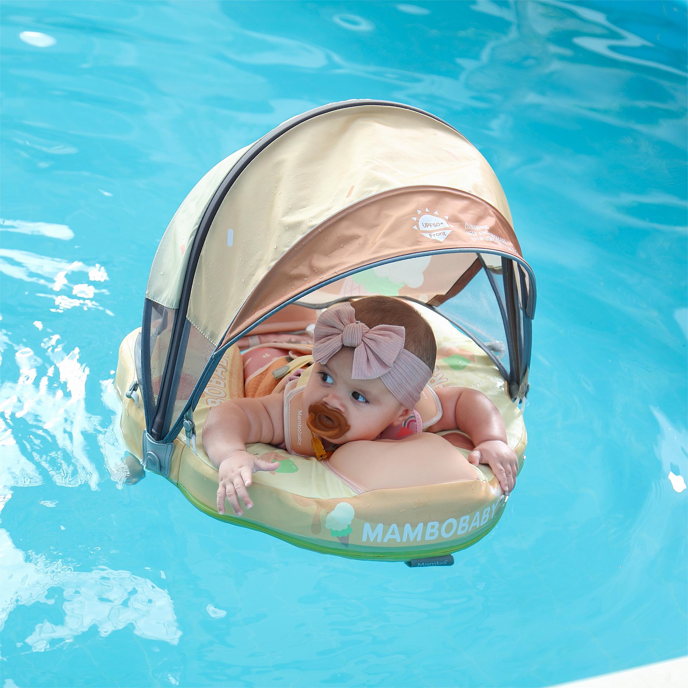 FoarmCore™ Baby Float Icecream with 3D UPF 50+ Sun Canopy