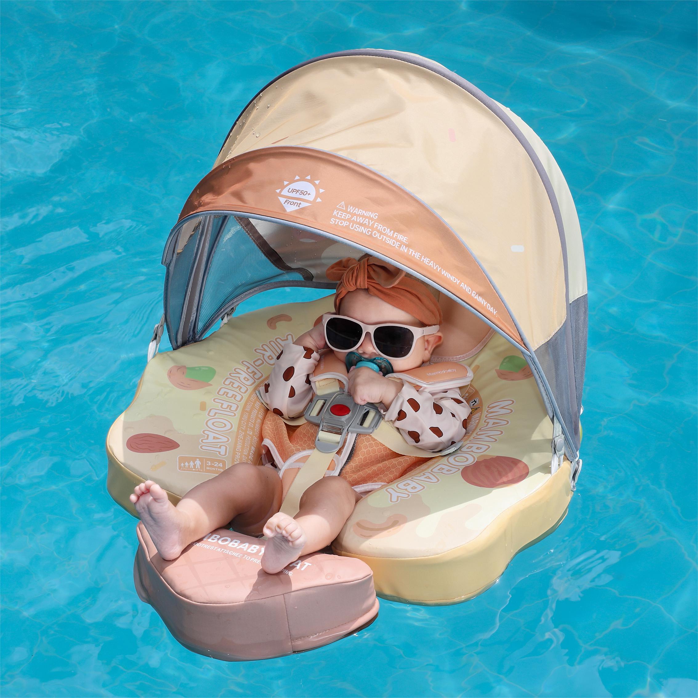 FoarmCore™ Baby Float Icecream with 3D UPF 50+ Sun Canopy