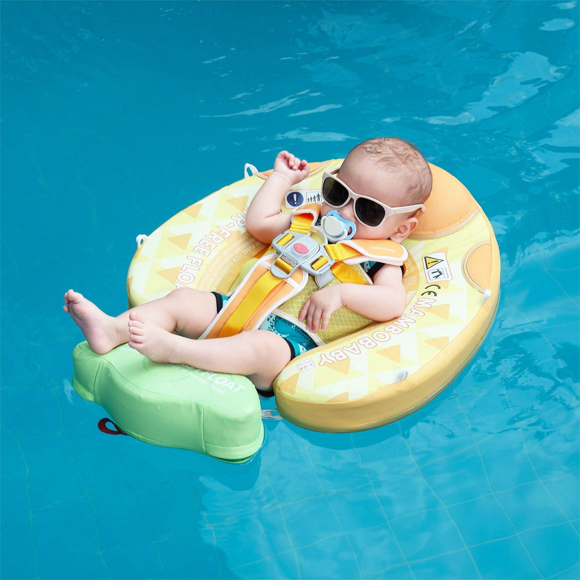 Mambobaby Pineapple Float with Canopy