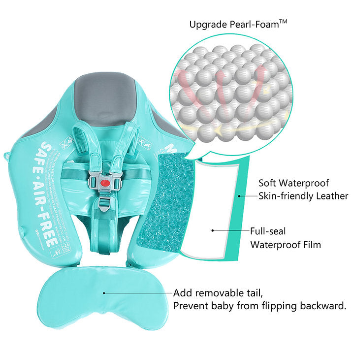 FoarmCore™ Baby Float Deluxe with UPF 50+ Sun Canopy